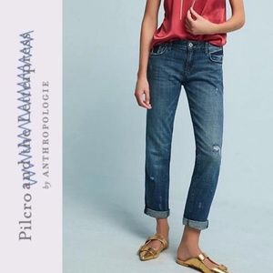 Pilcro & the Letterpress by Anthropologie Slim Boyfriend Jean